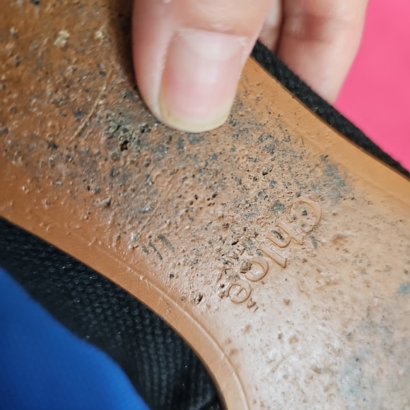 Chloe Canvas Gladiator Sandals Size 38 - Picture 10 of 10